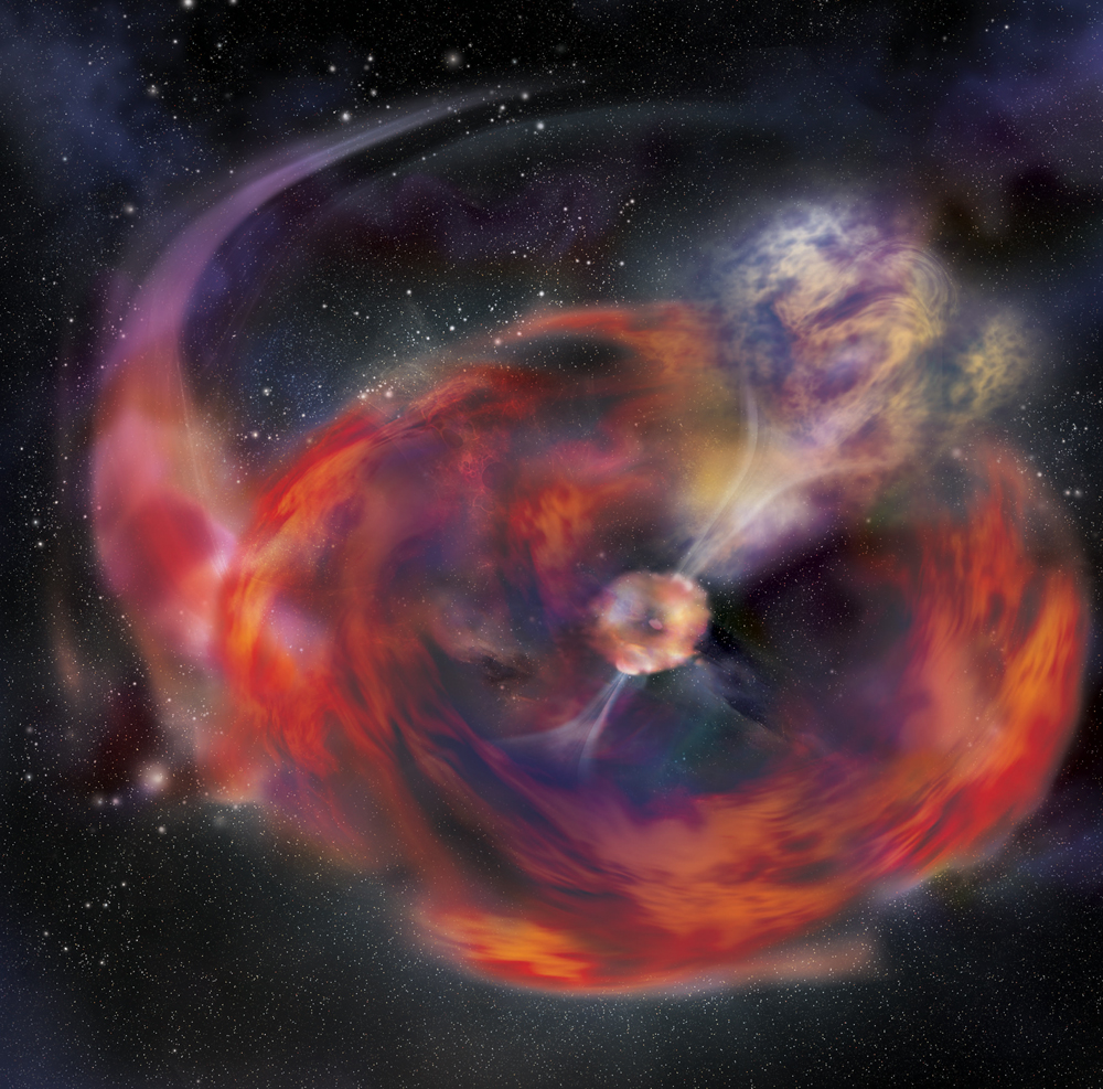 Competing Explanations Proposed for Strange Christmas Space Explosion